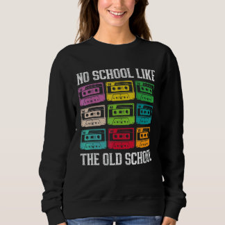 Sweatshirt Pas D'École Comme La Vieille École Cassette Mixtap
