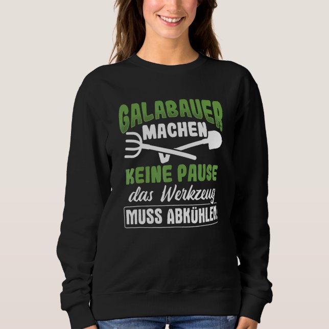 Sweatshirt Pas d'interruption Outil Refroidissement Landscapi (Devant)