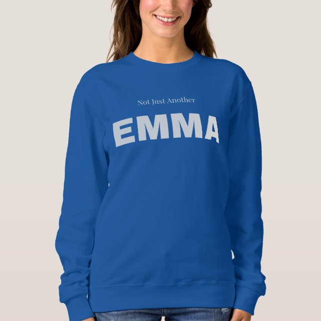 Sweatshirt Pas juste une autre EMMA (Devant)