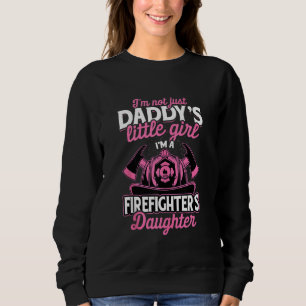 Sweatshirt Pas seulement la petite fille de papa T shirt pomp