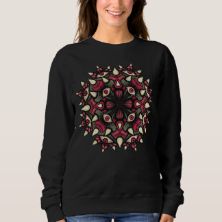 Sweatshirt Pastel goth rose horreur cirque gothique