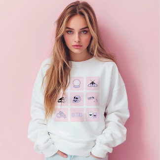 Sweatshirt Pastel Spooky Cute Goth Esthétique