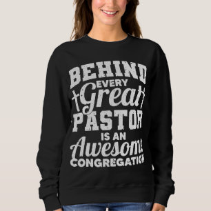 Sweatshirt Pasteur Appréciation Art Hommes Femmes Prédicateur