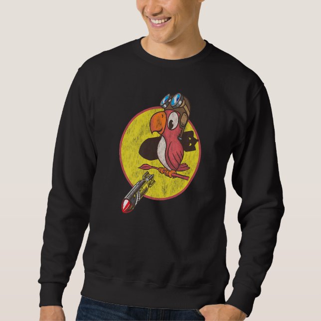 Sweatshirt Patch pilote de chasse de la Seconde Guerre mondia (Devant)
