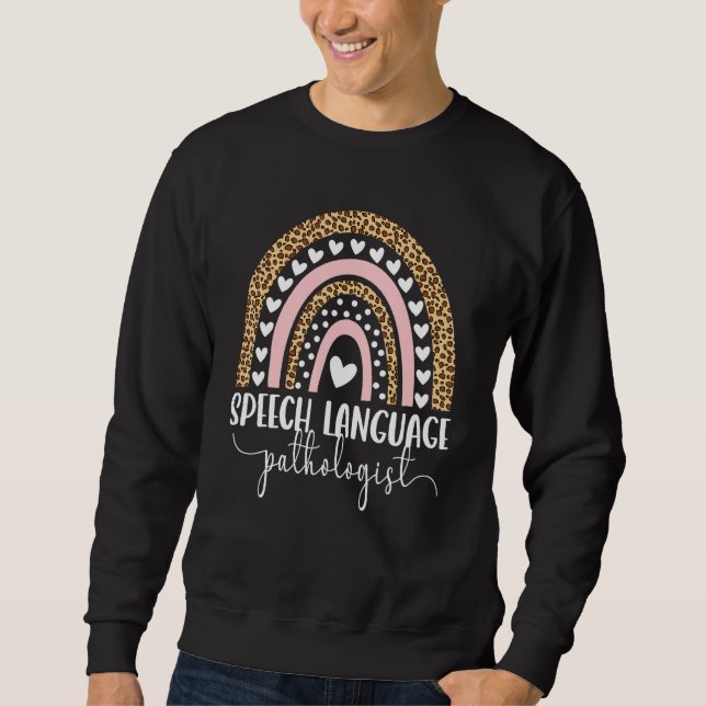 Sweatshirt Pathologiste du langage vocal Thérapie orthophoniq (Devant)