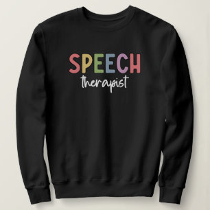 Sweatshirt Pathologiste orthophoniste SLP