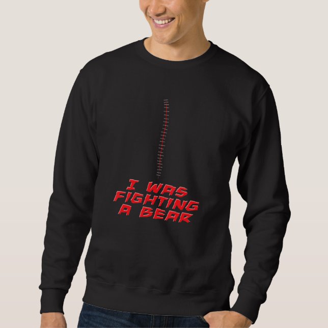 Sweatshirt Patient de chirurgie de blessure Survivant Chirurg (Devant)