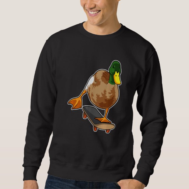Sweatshirt Patinage de canard Skateboard Sports (Devant)