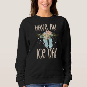 Sweatshirt Patiner Sur Glace Pour Un Patinage Sur Glace