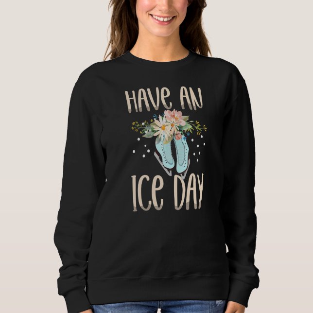 Sweatshirt Patiner Sur Glace Pour Un Patinage Sur Glace (Devant)