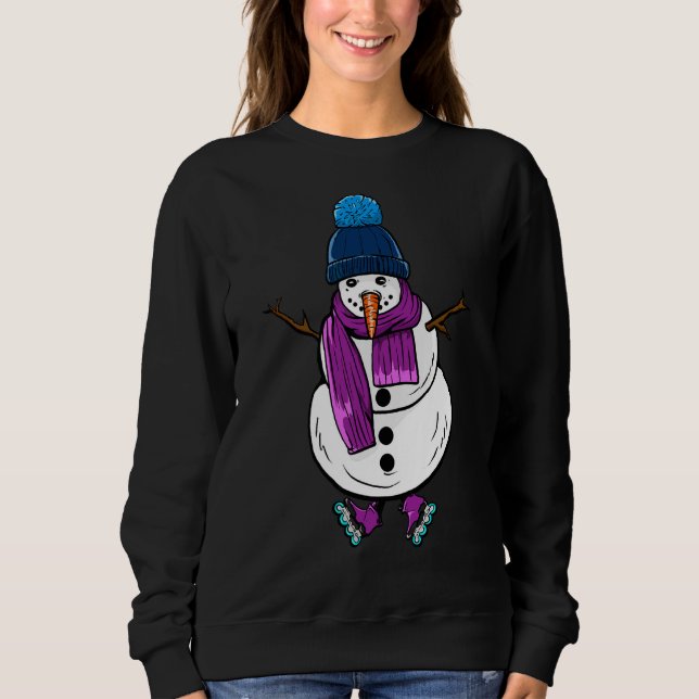 Sweatshirt Patins de neige (Devant)
