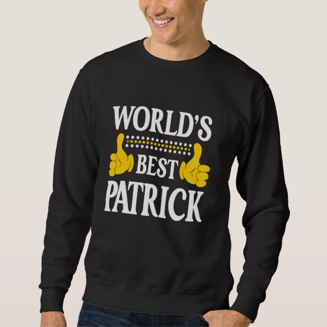 Sweatshirt Patrick Nom de famille Famille Nom de famille Meil (Devant)