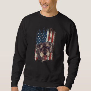 Sweatshirt Patriote du drapeau américain du Yorkshire en détr