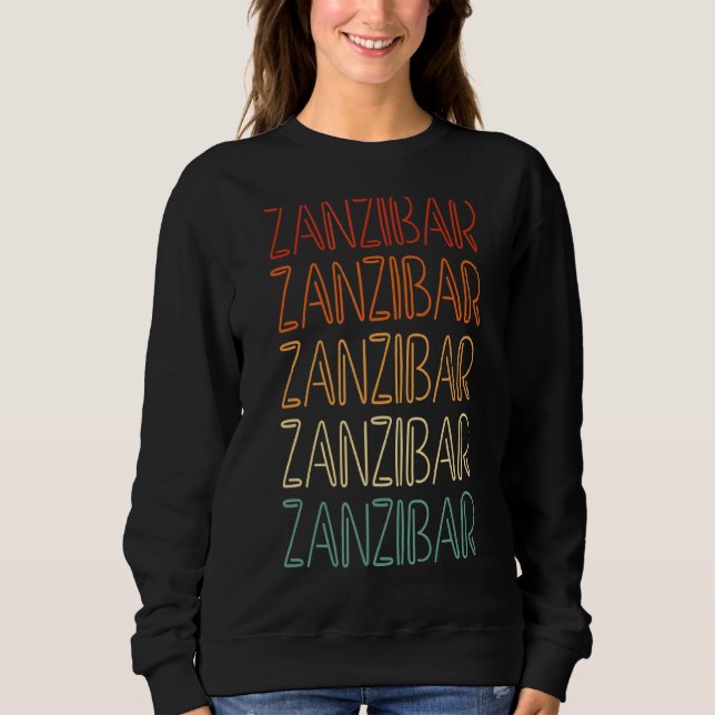 Sweatshirt Patriotes de Zanzibar (Devant)
