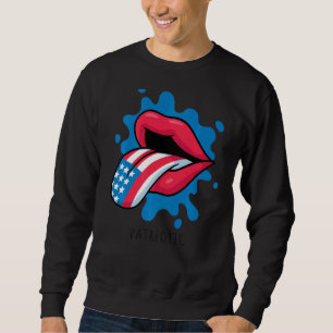 Sweatshirt Patriotique American Graphic Independence Day 2