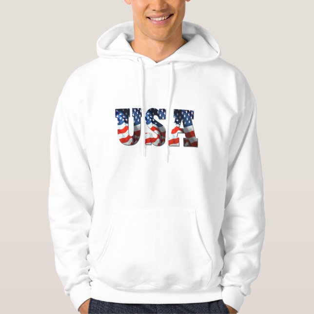 sweatshirt patriotique de sweat - shirt à capuche (Devant)