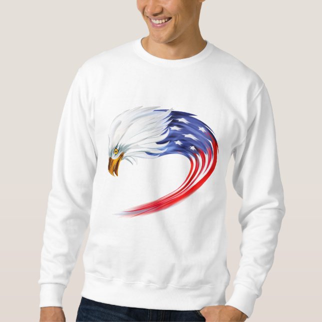 Sweatshirt patriotique masculin (Devant)