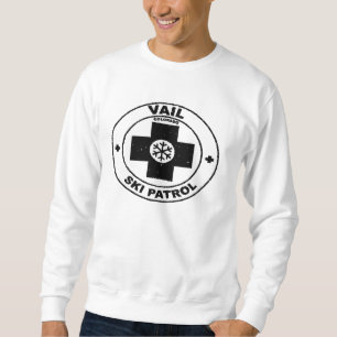 SWEATSHIRT "PATROUILLE DE SKI DE VAIL" VINTAGE DU COLORADO