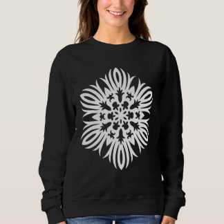 Sweatshirt Pattern Of A Snowflake Nr 9