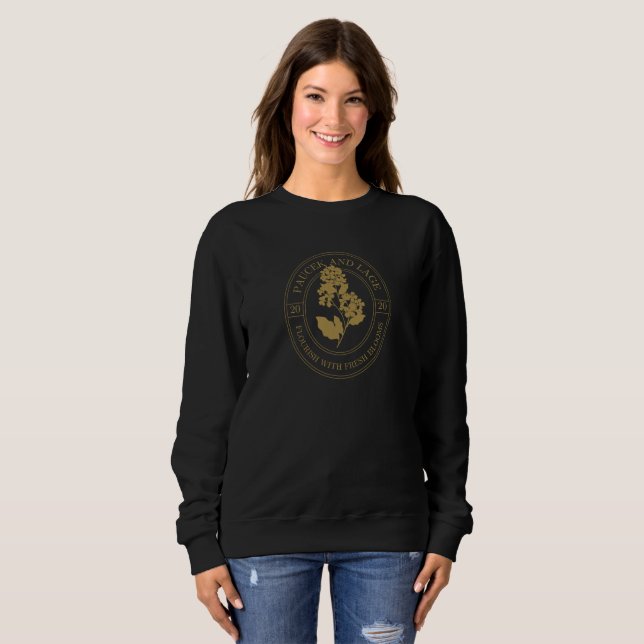 Sweatshirt Paucek & Lage – S'épanouir avec des fleurs fraîche (Devant entier)
