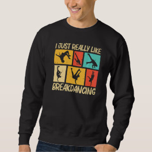 Sweatshirt Pause de breakdance cool pour hommes femmes danse
