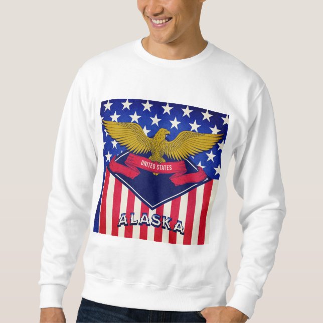 Sweatshirt Pavillon Alaska USA (Devant)