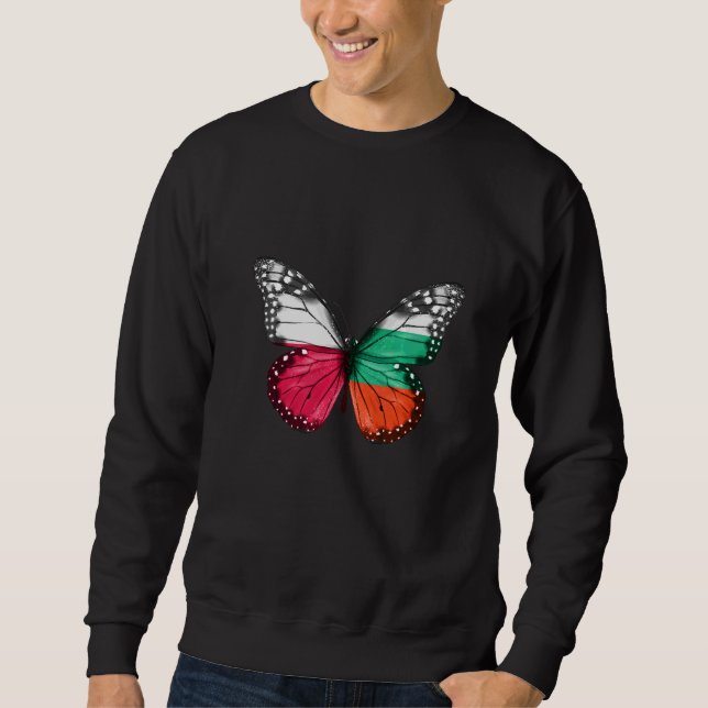 Sweatshirt Pavillon bulgare polonais (Devant)