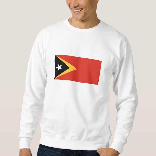 Sweatshirt Pavillon du Timor oriental (Devant)