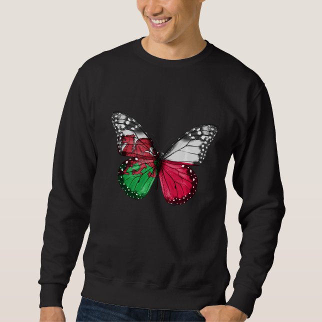 Sweatshirt Pavillon gallois polonais (Devant)