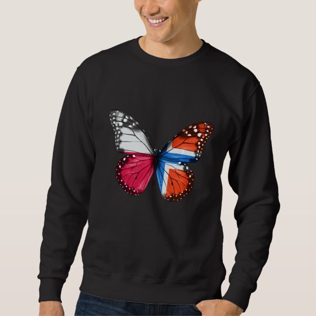 Sweatshirt Pavillon norvégien polonais (Devant)