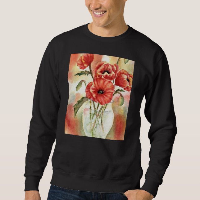 Sweatshirt Pavots (Devant)