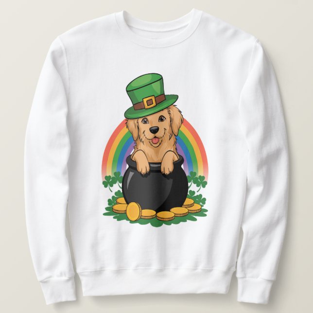Sweatshirt Paw or (Design devant)