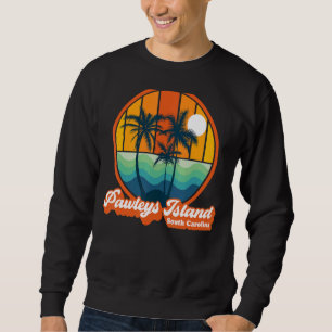 Sweatshirt Pawleys Island Caroline du Sud Été 90s Plage Sou