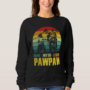 Sweatshirt Pawpaw L'Homme Le Mythe La Légende Drôle Pères D