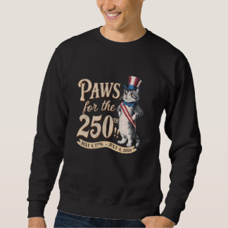 Sweatshirt Paws Pour Le 250ème anniversaire de l'Amérique Amo