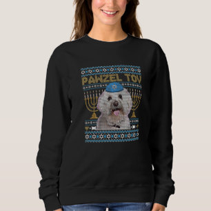Sweatshirt Pawzel Tov Juif Weimaraner Chien Funny Hanoukka Pr