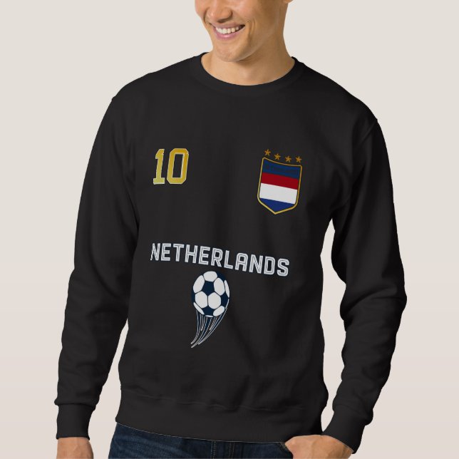 Sweatshirt Pays-Bas Drapeau Hollandais Amateurs de Fierté (Devant)