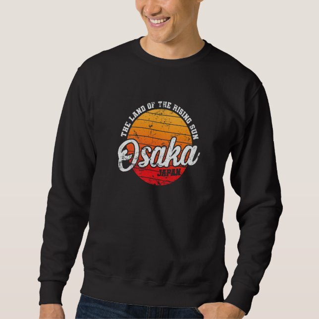 Sweatshirt Pays du Soleil Levant Osaka Japon   (Devant)