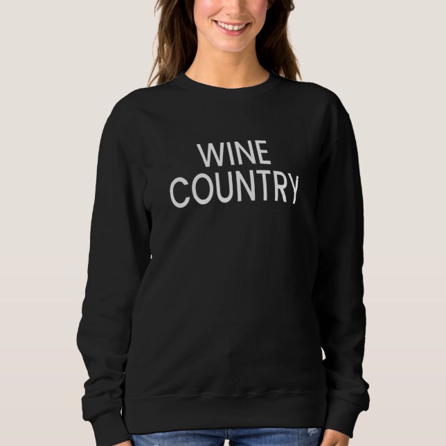 Sweatshirt Pays vinicole 1 (Devant)
