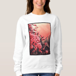 Sweatshirt Paysage de fleurs de cerisier