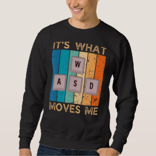 Sweatshirt Pc Gamer Shirt Video Gaming Keycaps
