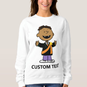 Sweatshirt Peanuts Franklin Halloween Vampire
