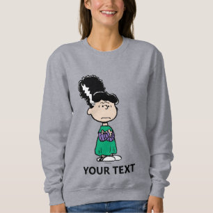 Sweatshirt Peanuts Lucy Épouse de Frankenstein Halloween