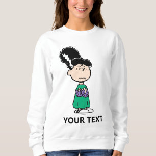 Sweatshirt Peanuts Lucy Mariée de Frankenstein Halloween