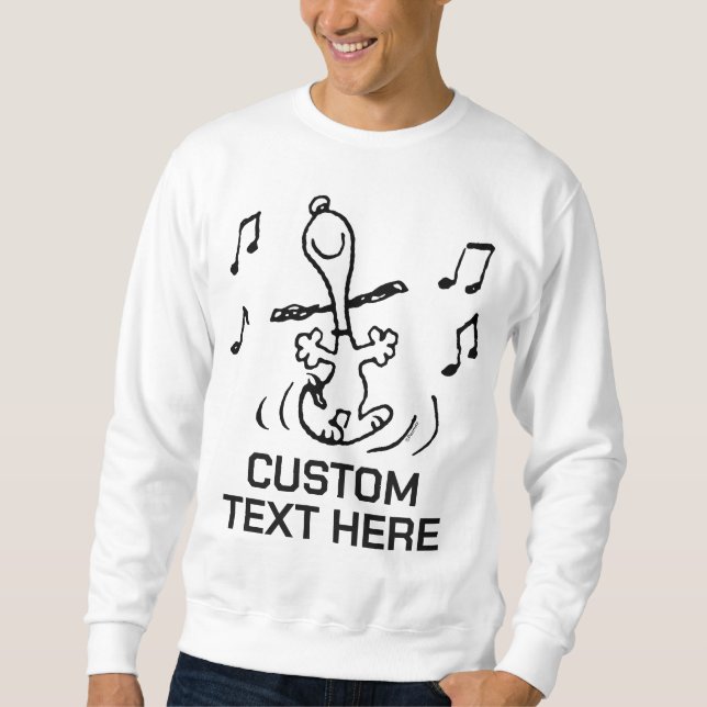 Sweatshirt Peanuts | Snoopy Dansant (Devant)