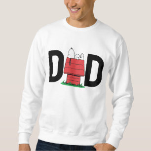 Sweatshirt Peanuts Snoopy Dog House   Je suis le papa