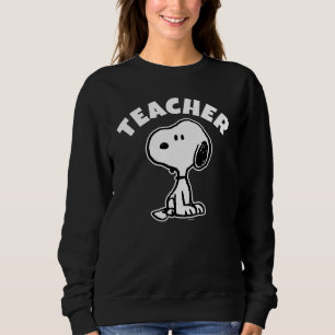 Sweatshirt Peanuts Snoopy Turns Teacher