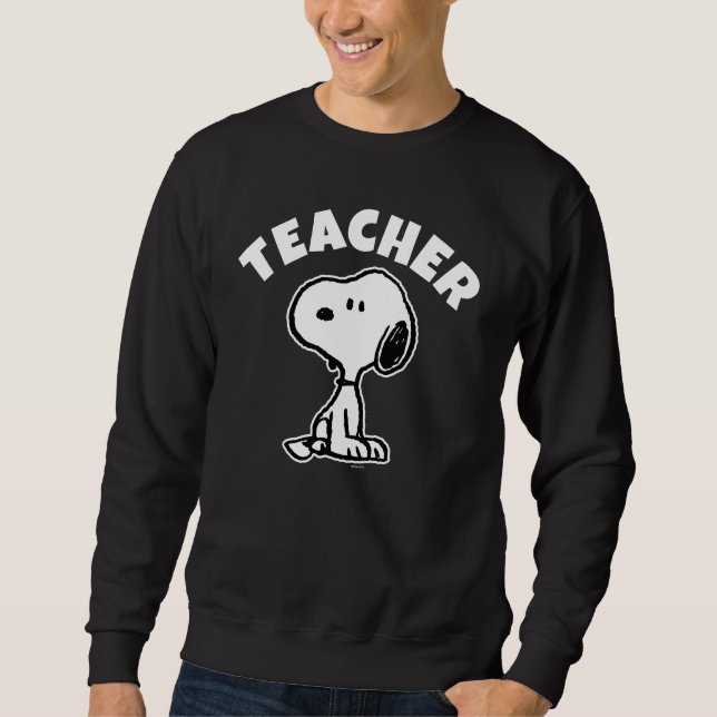 Sweatshirt Peanuts | Snoopy Turns Teacher (Devant)
