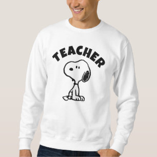 Sweatshirt Peanuts   Snoopy Turns Teacher