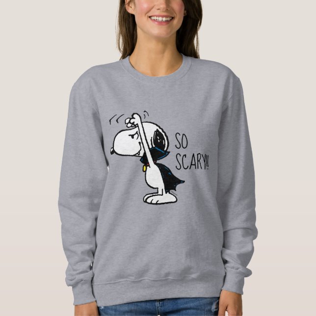 Sweatshirt Peanuts | Snoopy Vampire Effrayant (Devant)